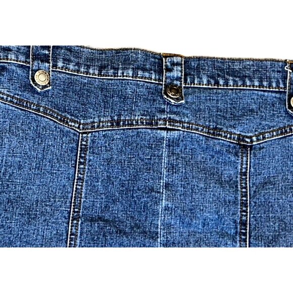 (6 for $25) Out Jeans Vintage Style Jean Skirt Size Medium - Picture 5 of 5